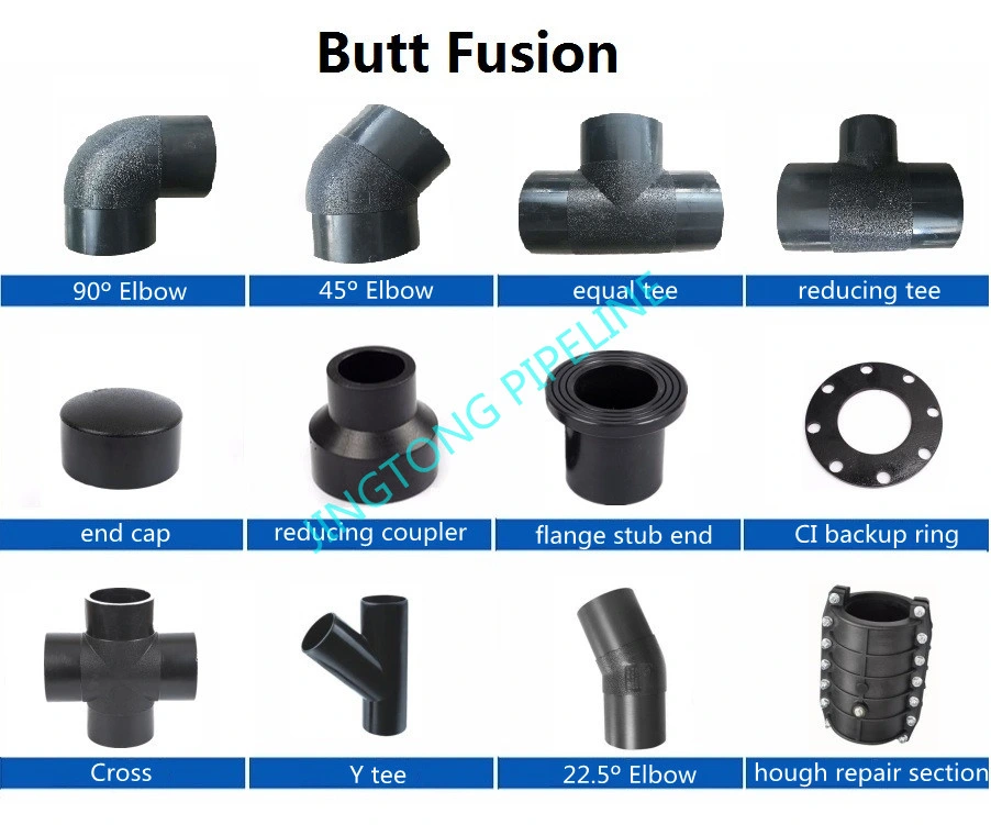 HDPE Fittings PE Accessories Socket Fusion DN20-DN110