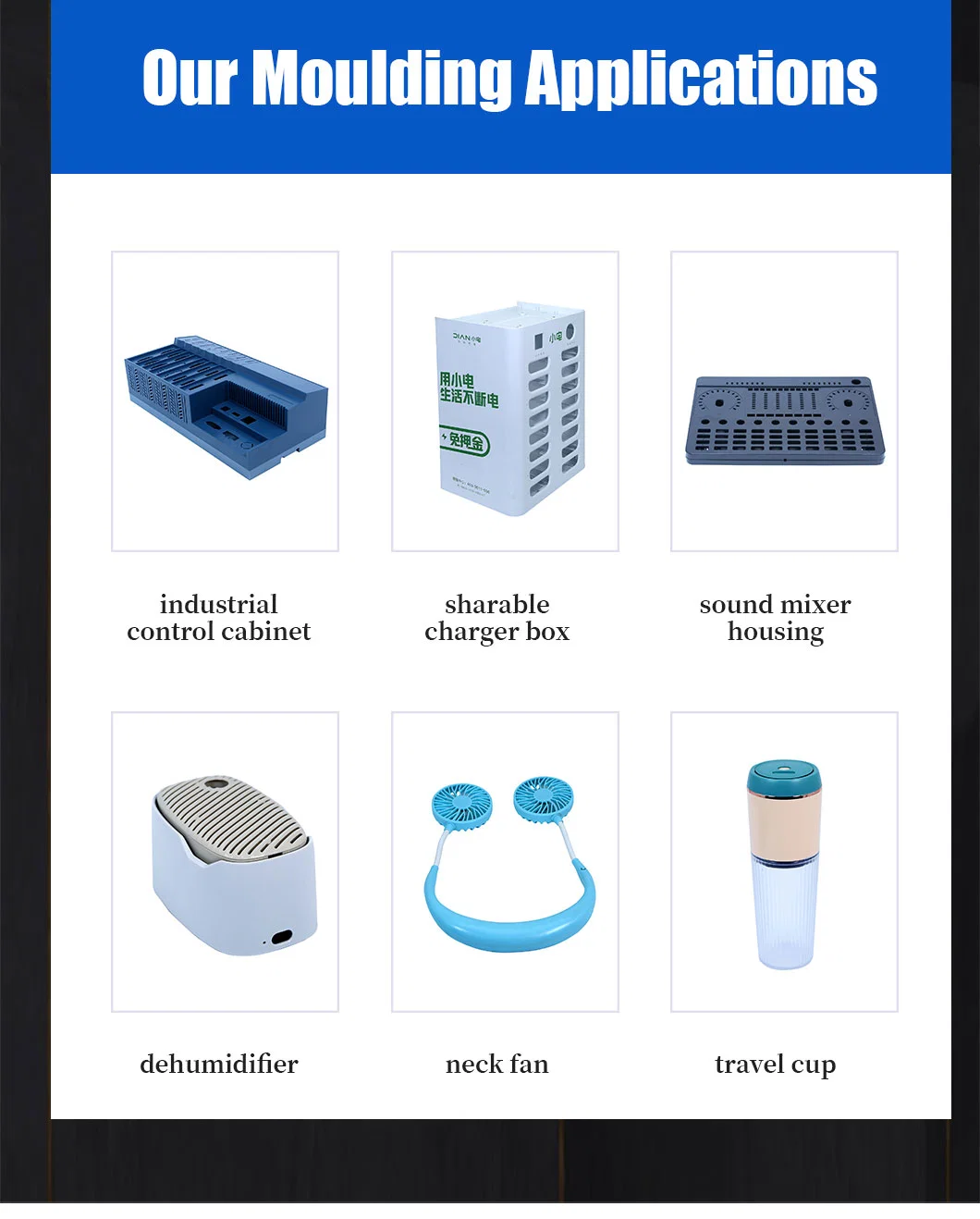 Precision Custom Electrical Box Enclosure Plastic Injection Molded Products OEM and ODM